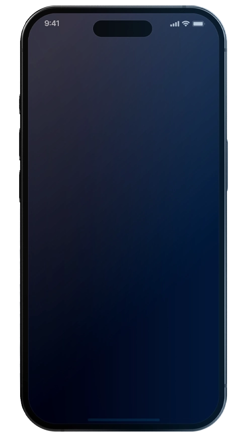 Interfaz móvil de Vantaris Capital