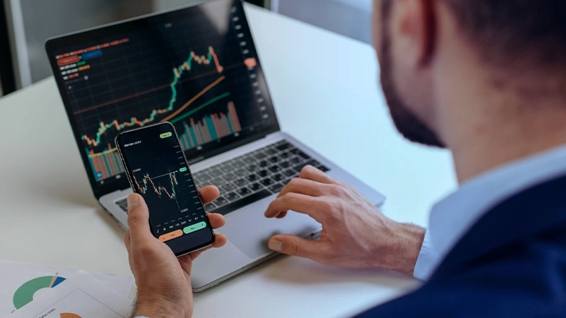 Panel de control de trading de Vantaris Capital